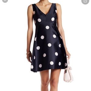 Kate Spade Spot V neck Dress